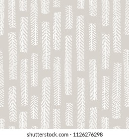 Aboriginal vector seamless pattern including Australian motive with enthnic leaves as background or texture