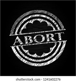 Abort on blackboard