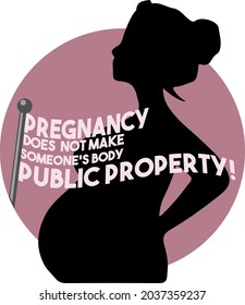 Abortion is healthcare and pregnancy does not make a woman's or anyone's body public property! 