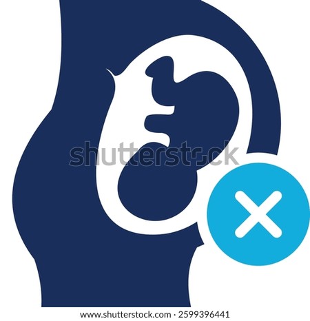 Abortion Icon Element For Design