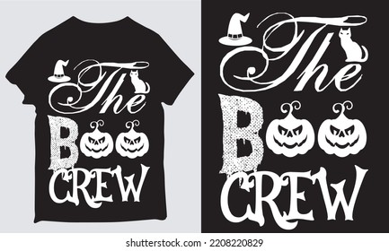 über das T-Shirt-Design der Boo-Crew