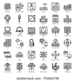 about computer icon, cloud technology, computer accessory, isolated on white background