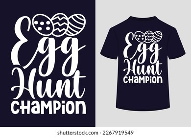 About Egg Hunt Champion Svg