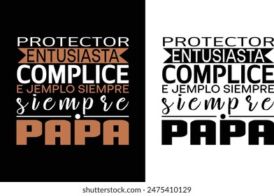  About father's day Typography t-shirt design vector template