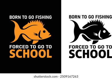 About Fishing T-shirt Design Graphic Vector