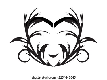About Floral Heart Butterfly SVG Graphic. vector. icon and graphics illustration design.
 svg