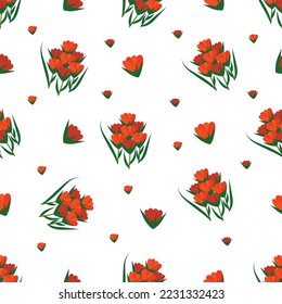 About Floral Vector Pattern.This is an eps file.
