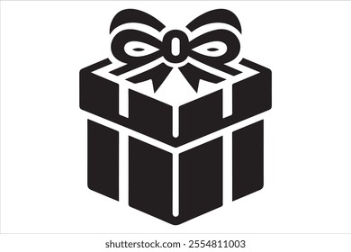 About Gift box icon. This is a editable file . 
