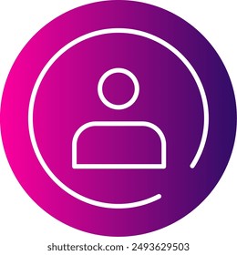 About Glyph Gradient Vector Icon Design