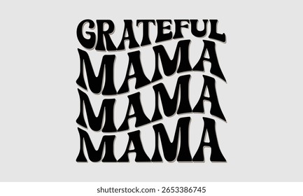 About grateful mama retro70s design