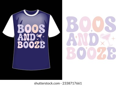 About Halloween retro t shirt design 