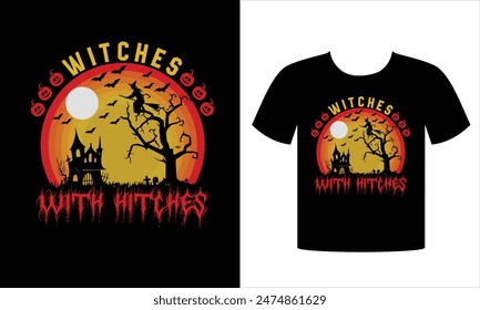 About High Halloween T-shirt Design Graphic