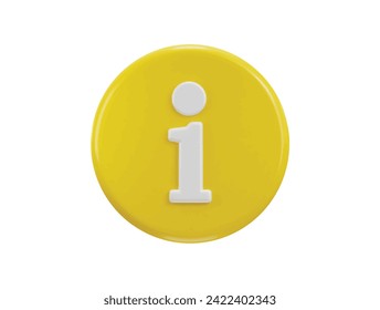 about icon 3d rendering vector illustration