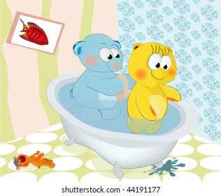About love or as the bear washed a bear