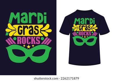 About Mardi Gras Rocks Svg