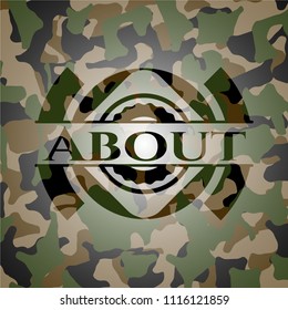 About on camouflage pattern