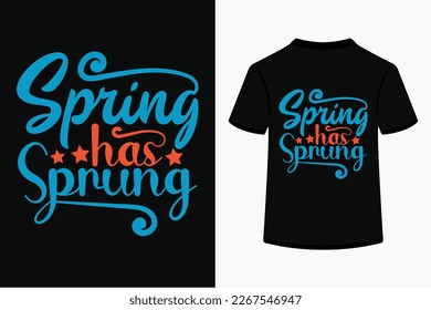 About Spring Has Sprung SVG Design