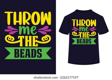 About Throw Me The Beads Svg