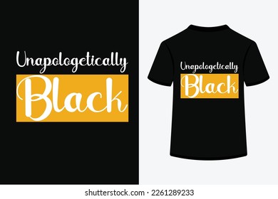 About Unapologetically Black SVG Design