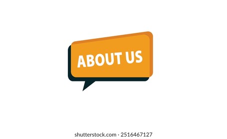 Sobre nós cookies botão web banner templates. Ilustração de vetor 
