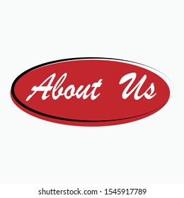 About Us Icon - Vector Sign and Symbol for Design, Presentation, Website or Apps Elements. 