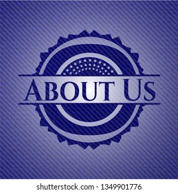 About Us jean background