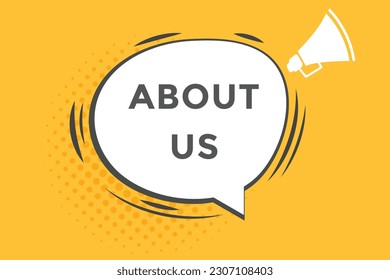 about us  vectors, sign, level bubble speech about us
