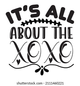 it's about the xoxo t-shirt design ,vector file.