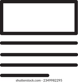 Above Content Editor Outline Icon