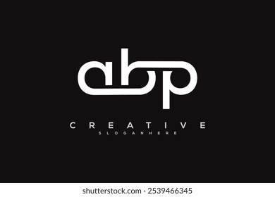 
ABP Letter Logo Design Initial Vector Concept. Simple ABP Logo Template Illustration