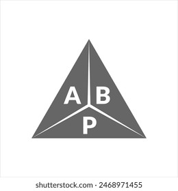 ABP letter logo design on white background. Creative  modern ABP letter logo design. Vector design.
Letters ABP, ABP logo  vector template. 