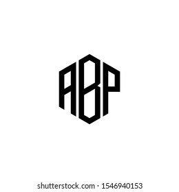 ABP Letter Logo Design polygon Monogram Icon Vector Template