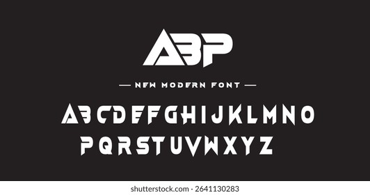 ABP vector illustration of alphabet small letter A to Z logo design