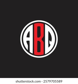 ABQ letter logo creative design with vector graphic, ABQ unique design