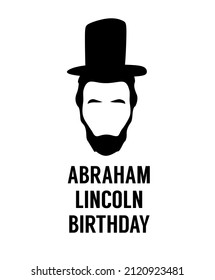 Abraham lincoln birthday svg