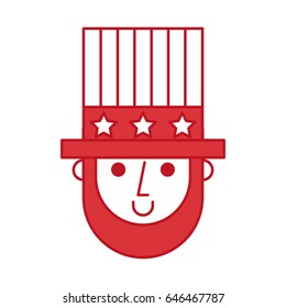 abraham lincoln with hat comic character