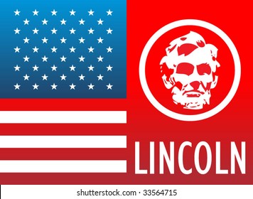 Abraham Lincoln illustration