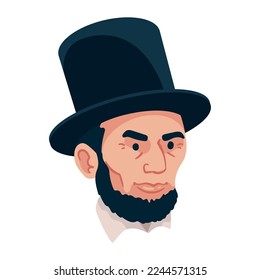 Abraham Lincoln Präsident Comicfigur