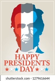 Abraham Lincoln Presidents Day Sign