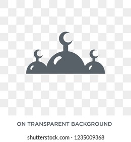 Abrahamic Icon. Trendy Flat Vector Abrahamic Icon On Transparent Background From Religion Collection. 