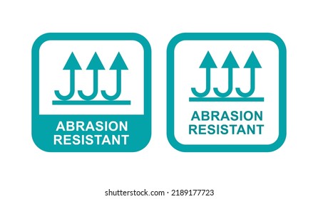 Insignia vectorial del logotipo resistente a la abrasión