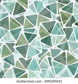 The abruption. Pattern. Seamless texture. Pentagons with transparent elements. For backgrounds, textiles, walls, design. Fashionable, stylish, original.