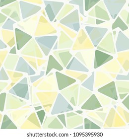 The abruption. Pattern. Seamless texture. Pentagons with transparent elements. For backgrounds, textiles, walls, design. Fashionable, stylish, original.