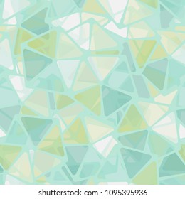 The abruption. Pattern. Seamless texture. Pentagons with transparent elements. For backgrounds, textiles, walls, design. Fashionable, stylish, original.