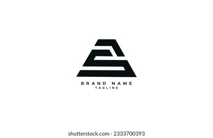ABS, ASB, AS, SA, Resumen diseño inicial del logotipo del alfabeto en monograma