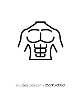 Abs icon linear logo isolated