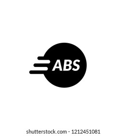 abs Icon, logo vector illustration. Designed for your web site design, logo, app, UI, car components, car repair shop, car shop Vector illustration, EPS10.