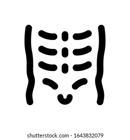 Abs Icon on white background
