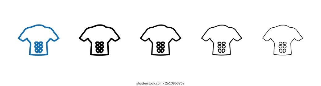 Abs icon Outline vector logo for web ui