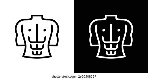 Abs icon vector, illustration logo template in trendy style
